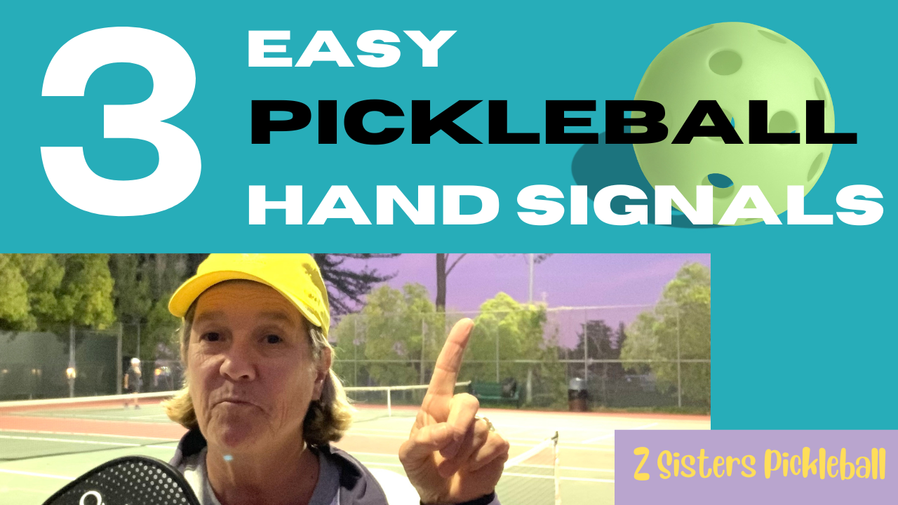 3 Easy Peasy Pickleball Hand Signals For In Or Out Calls