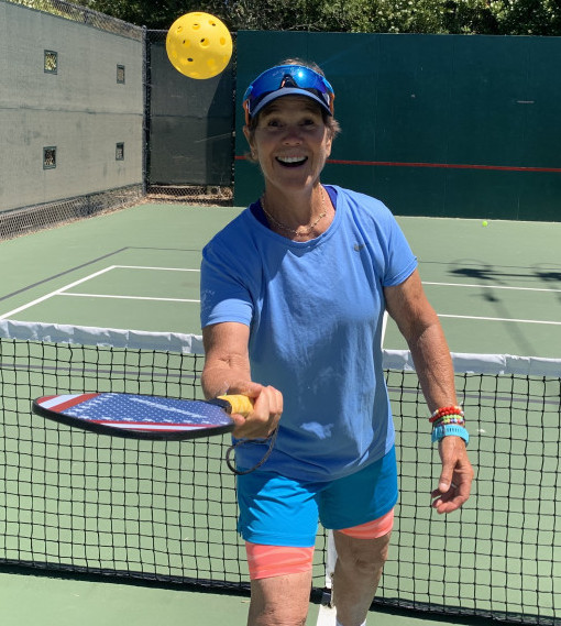 Keep The Ball In Front Of You In Pickleball For Better Control And Accuracy