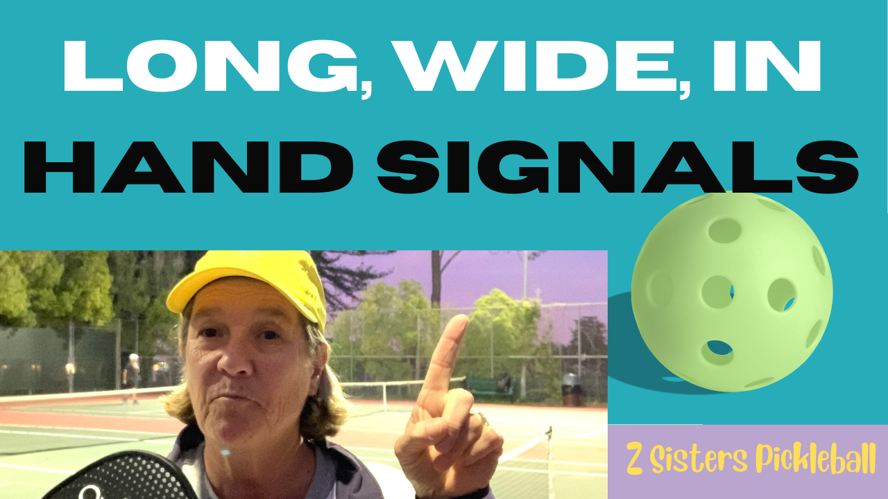 Mastering Pickleball Etiquette: 3 Easy Hand Signals for In or Out Calls