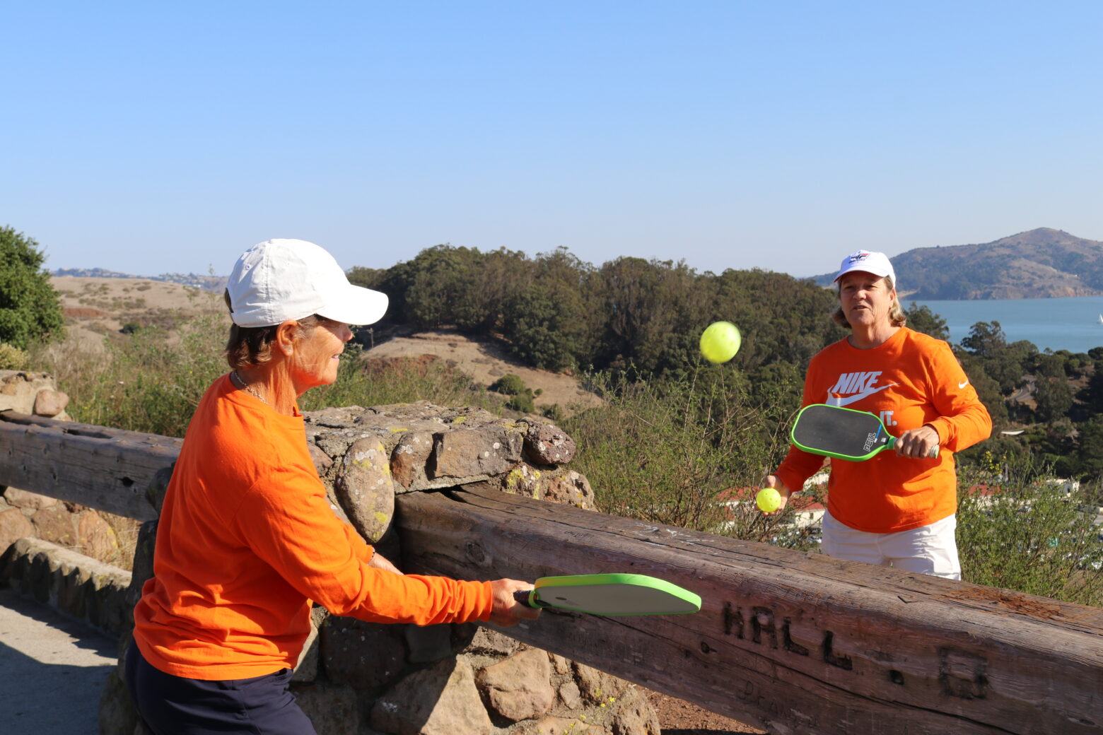 take the ball out of the air in pickleball